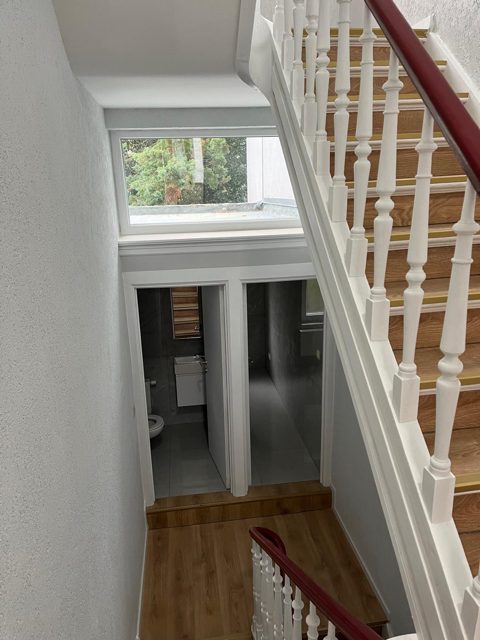 La cage d'escalier d'origine