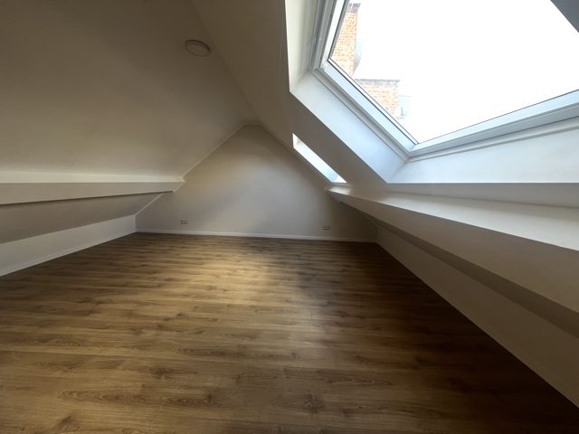 Espace sous les combles, lumière zénithale